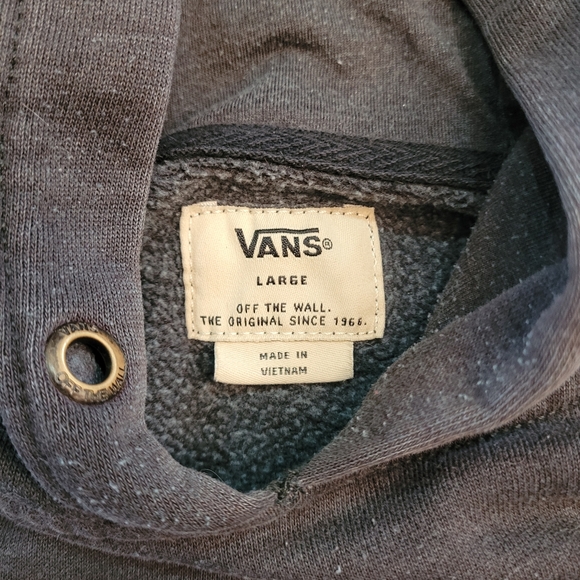 Vans black hoodie - Men's size Large. - Picture 4 of 15